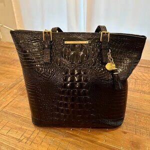 Brahmin Asher Tote – Black Melbourne (Excellent Condition)
